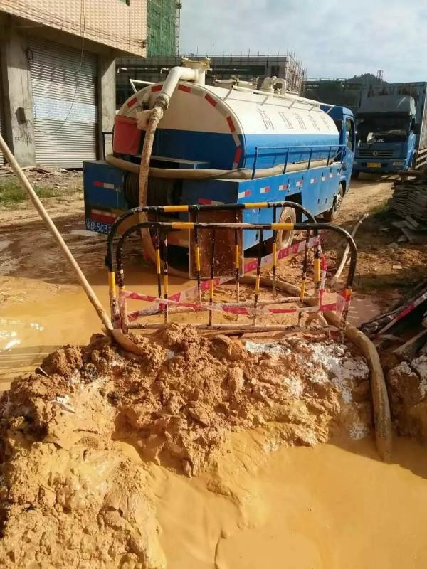 新盈镇工地淤泥清淤