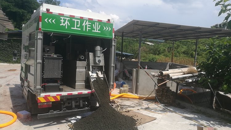 新盈镇污泥干湿分离技术